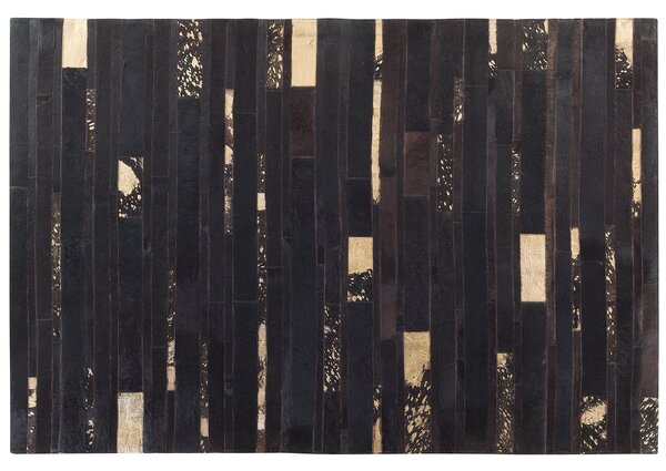 Koberec ARTVIN Hnědá 140 x 200 cm Kůže