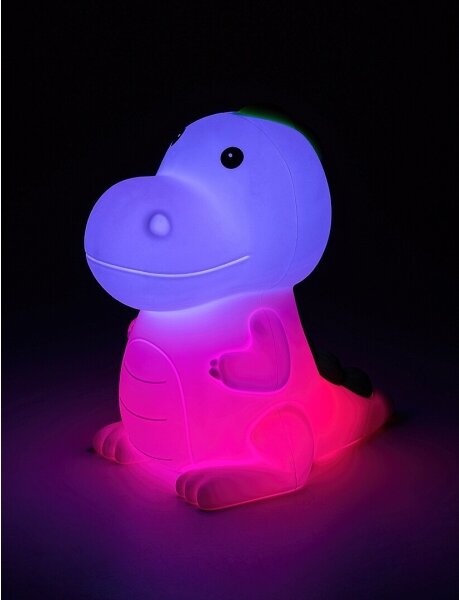 Rabalux 76021 - LED RGB Stmívatelná dětská lampička DINOO LED/0,45W/5V