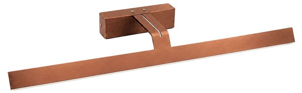 Toolight Rea, Koupelnové nástěnné LED svítidlo SWE015-1W 73cm BRUSH COPPER, OSW-20114