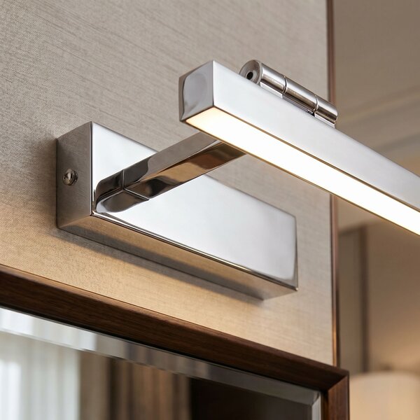 Toolight Rea, Koupelnové nástěnné LED svítidlo SWE029-1W 60cm CHROME, OSW-20128