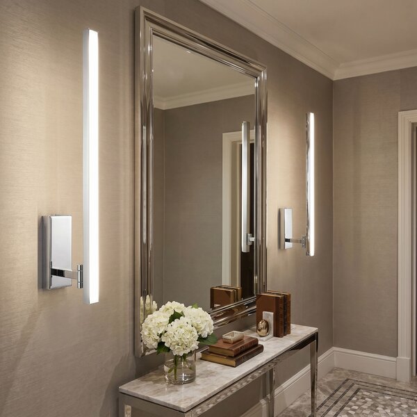 Toolight Rea, Koupelnové nástěnné LED svítidlo SWE029-1W 60cm CHROME, OSW-20128