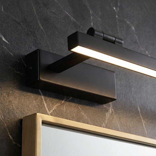 Toolight Rea, Koupelnové nástěnné LED svítidlo SWE036-1W 80cm BLACK, OSW-20136