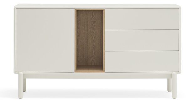 KOMODA CORVO KRÉMOVÁ 76 X 137 CM