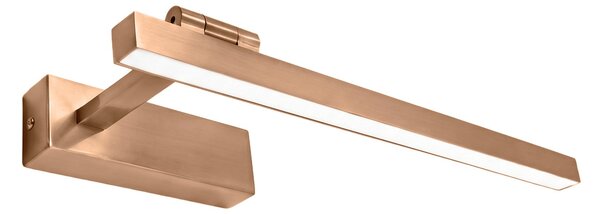 Toolight Rea, Koupelnové nástěnné LED svítidlo SWE037-1W 40cm BRUSH COPPER, OSW-20137