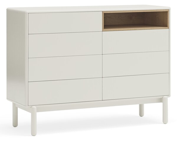 KOMODA CORVO KRÉMOVÁ 40 X 120 CM