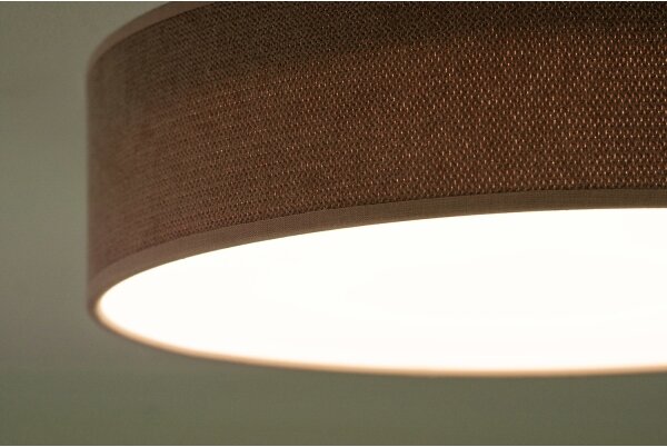 Duolla - LED Stropní svítidlo CORTINA LED/26W/230V pr. 30 cm 4000K růžová