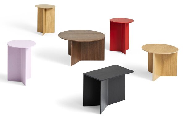 HAY Konferenční stolek Slit Wood, XL Black