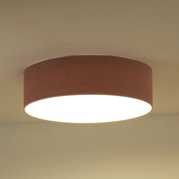 Duolla - LED Stropní svítidlo CORTINA LED/26W/230V pr. 30 cm 4000K růžová
