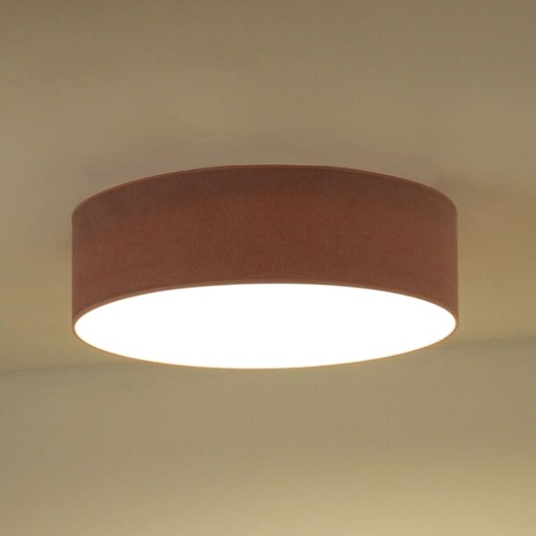 Duolla - LED Stropní svítidlo CORTINA LED/26W/230V pr. 45 cm 4000K růžová