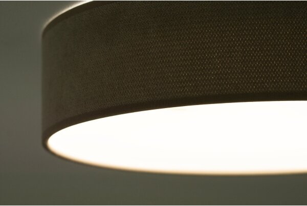 Duolla - LED Stropní svítidlo CORTINA LED/26W/230V pr. 30 cm 4000K hnědá