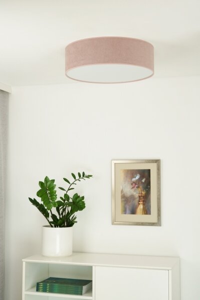 Duolla - LED Stropní svítidlo CORTINA LED/26W/230V pr. 30 cm 4000K růžová