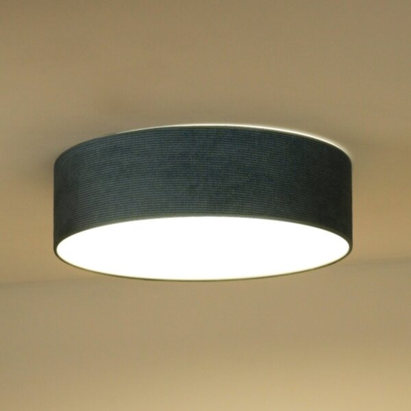 Duolla - LED Stropní svítidlo CORTINA LED/26W/230V pr. 30 cm 4000K tyrkysová