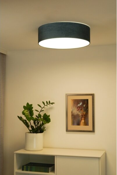 Duolla - LED Stropní svítidlo CORTINA LED/26W/230V pr. 30 cm 4000K tyrkysová