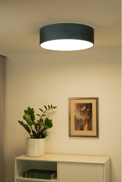 Duolla - LED Stropní svítidlo CORTINA LED/26W/230V pr. 45 cm 4000K tyrkysová