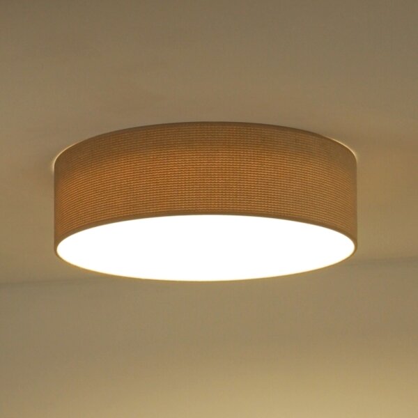 Duolla - LED Stropní svítidlo CORTINA LED/26W/230V pr. 30 cm 4000K béžová