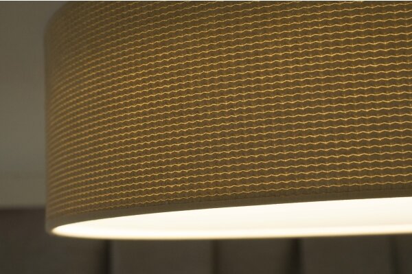 Duolla - LED Stropní svítidlo CORTINA LED/26W/230V pr. 30 cm 4000K béžová