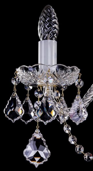 Nástěnná lampa N16046CLN, Varianta Zlatá