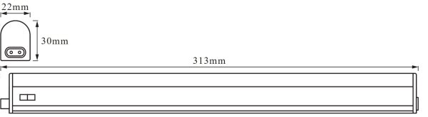 Osram - LED Podlinkové svítidlo BATTEN LED/4W/230V 30 cm