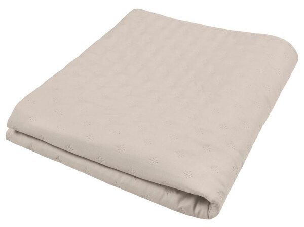 Livarno® Přehoz na postel, 220 x 240 cm (béžová) (100399929001)