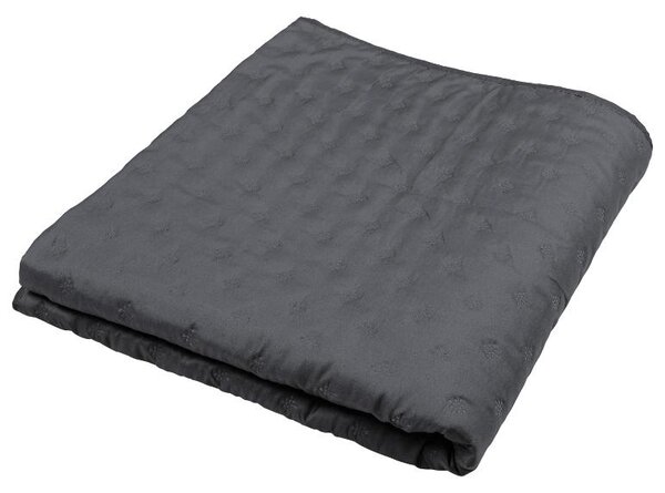 Livarno® Přehoz na postel, 220 x 240 cm (šedá) (100399929002)