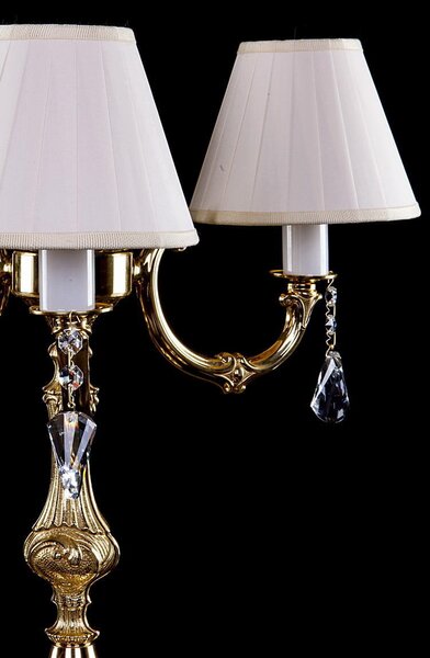 Stolní lampa mosazná S324CE, Varianta Zlatá