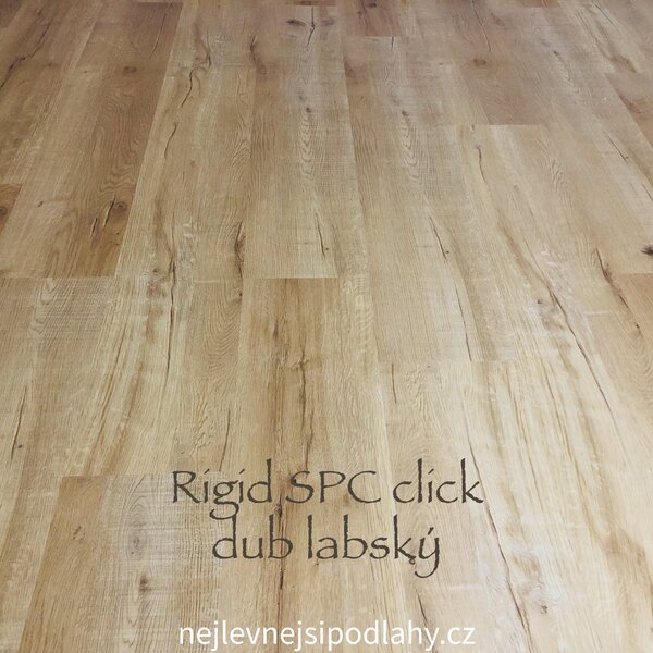Rigid Vinyl Floor click Dub Labský 2,235 m2
