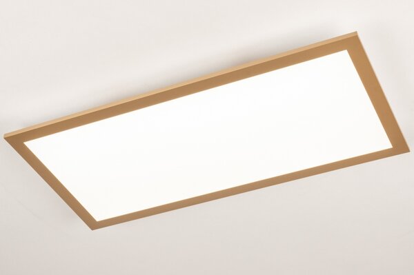 Stropní stmívatelný LED panel s dálkovým ovládáním Montreal Gold 60 (LMD)