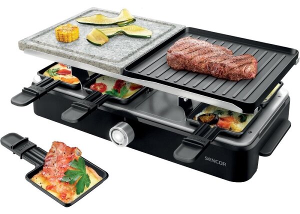 Sencor - Raclette gril s příslušenstvím 1400W/230V