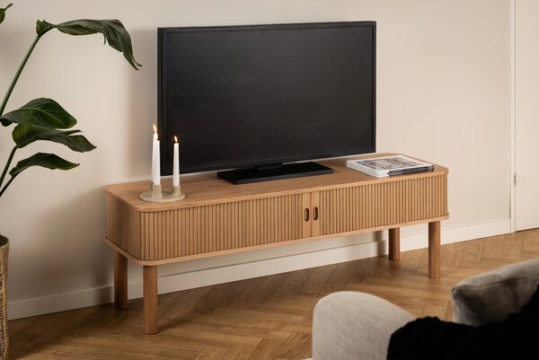KOMODA POD TELEVIZI, barvy dubu, 140/45/40 cm - Online Only TV příslušenství, Online Only
