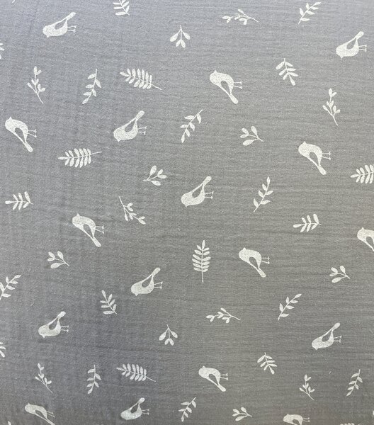 Mušelínové povlečení Bird 140x200cm+90x70cm