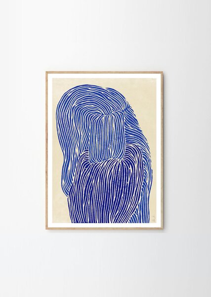 The Poster Club Plakát Deep Blue by Rebecca Hein 50x70 cm