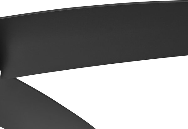 Stropní ventilátor černý 132 cm vč. LED s dálkovým ovládáním - Cool Anello