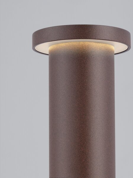 Vonkajšia stojaca lampa Bast kortenová 10 W – Hnědá (9035106)