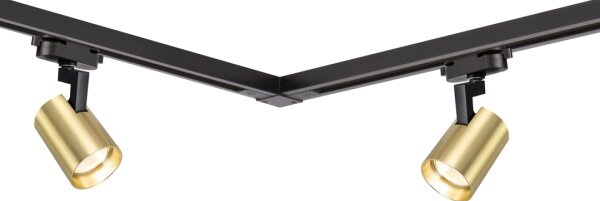 Bodové svítidlo v lištovém systému VOLF 4xGU10/10W/230V zlatá/černá