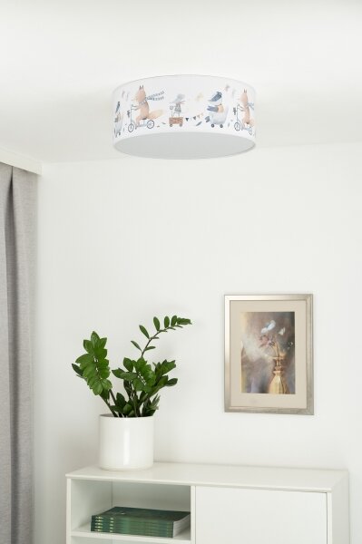 Duolla - LED Dětské stropní svítidlo CORTINA LED/26W/230V pr. 40 cm 4000K