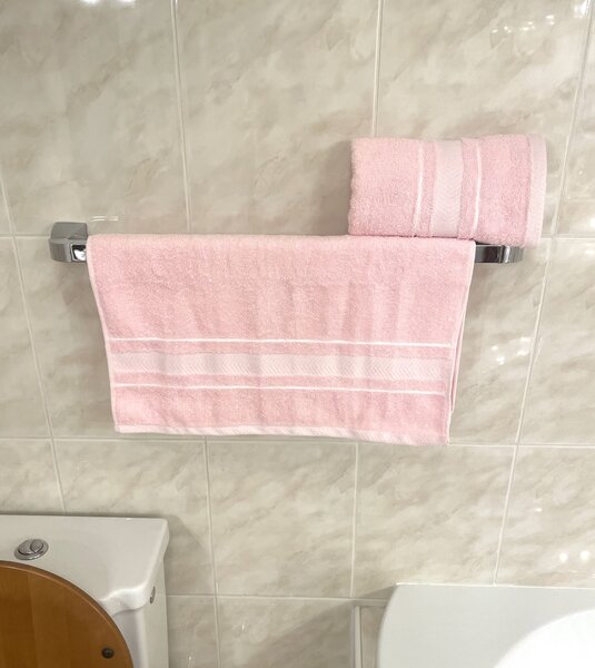 Sada 4 kusů Monako ružovej osušky 70x140cm a ručníků 50x90cm