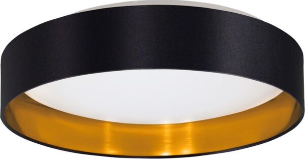 Eglo 55267 - LED Stropní svítidlo MASERLO LED/16W/230V pr. 40,5 cm černá/měděná