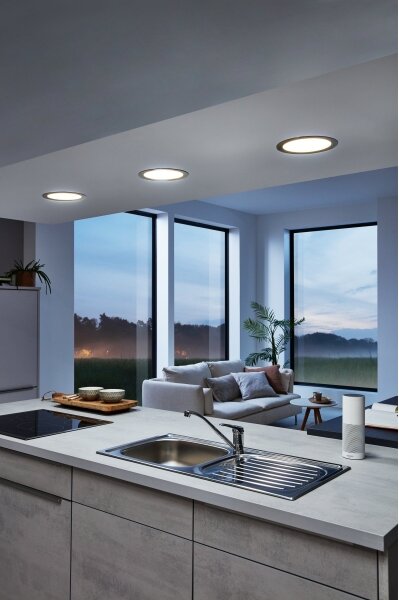 Eglo 33317 - LED RGBW Stm. podhledové svítidlo FUEVA-C LED/15,6W/230V pr.22,5 cm