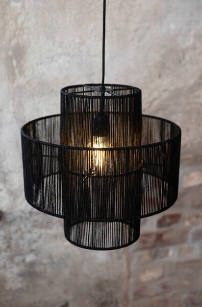 Markslöjd 108766 - Lustr na lanku SOGA 1xE27/40W/230V černá