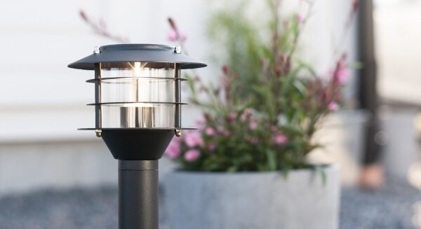 Markslöjd 107290 - LED Venkovní lampa GARDEN 24 LED/3W/24V 45 cm IP44 černá