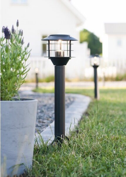 Markslöjd 107290 - LED Venkovní lampa GARDEN 24 LED/3W/24V 45 cm IP44 černá