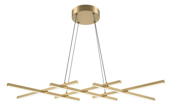 Maytoni MOD244PL-L50BSK - LED Lustr na lanku HALO LED/40W/230V zlatá