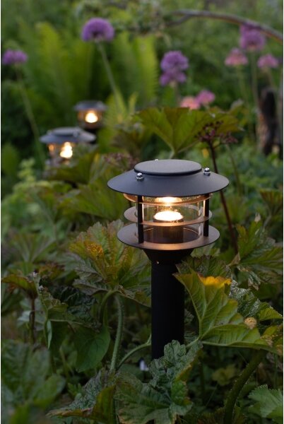 Markslöjd 107290 - LED Venkovní lampa GARDEN 24 LED/3W/24V 45 cm IP44 černá