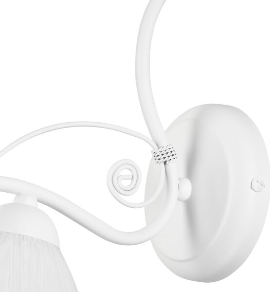 Nástěnná lampa RETRO II 1xE27/60W/230V bílá