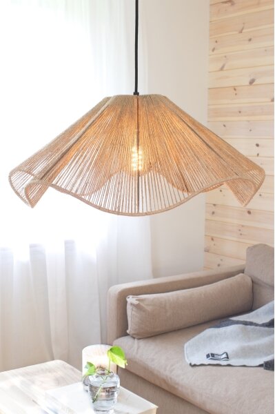 Markslöjd 108681 - Lustr na lanku NAMI 1xE27/40W/230V hnědá