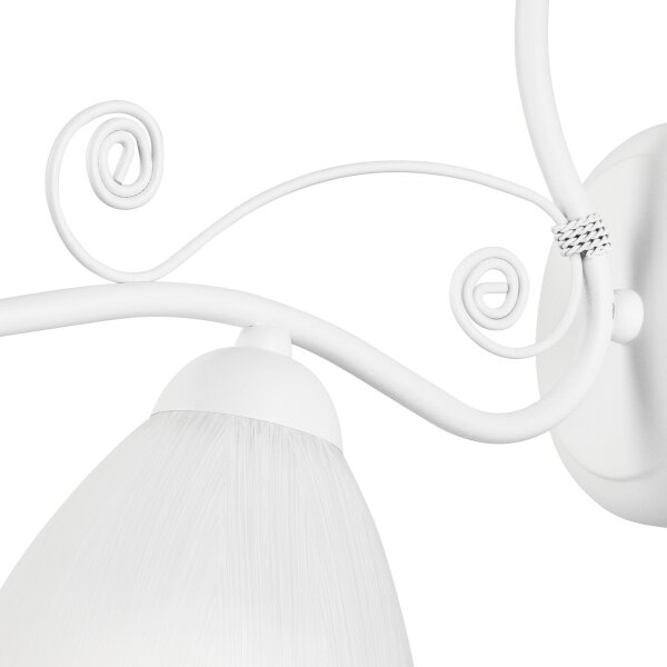 Nástěnná lampa RETRO II 1xE27/60W/230V bílá