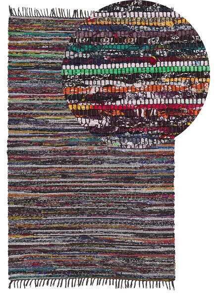 Koberec DANCA Černá 140 x 200 cm