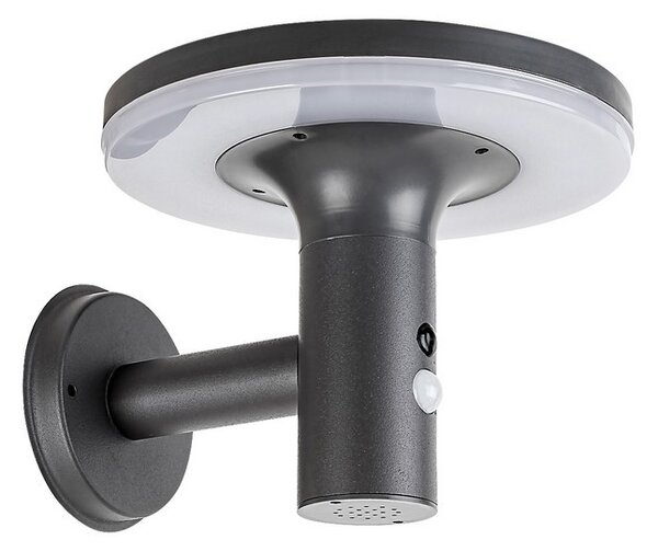 Rabalux 98077017 LED solární venkovní nástěnné svítidlo Alaska | 10W integrovaný LED zdroj | 250lm | 4000K