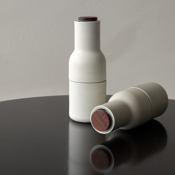 AUDO COPENHAGEN Mlýnky na sůl a pepř Bottle, Ceramic, Sand, set 2ks