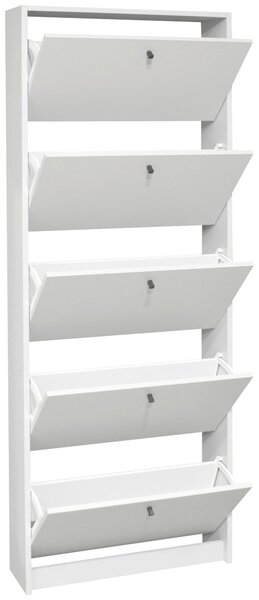 VYKLÁPĚCÍ BOTNÍK, bílá, 60/168/16 cm Xora - Online Only šatny & botníky, Online Only